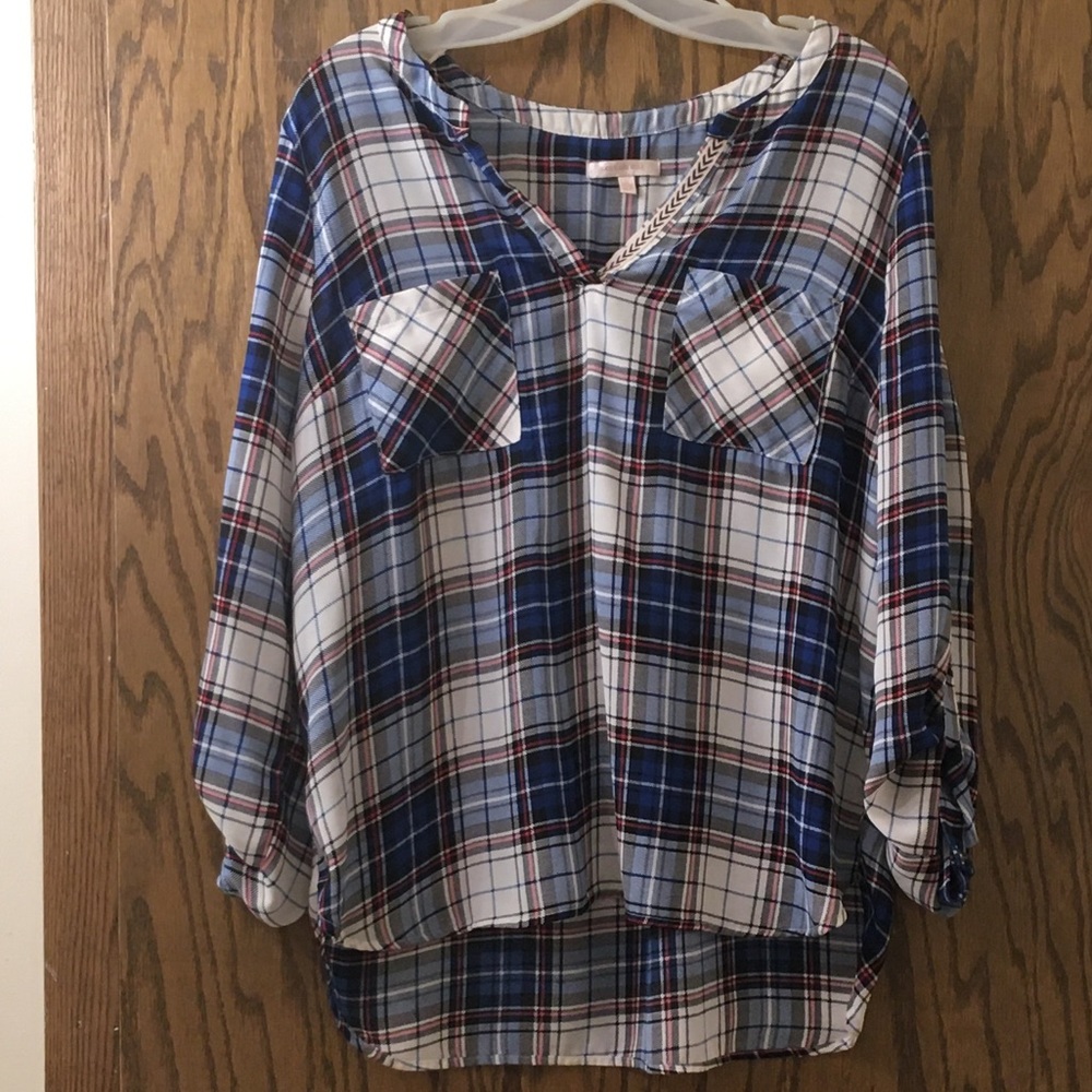 Skies Are Blue Blouse